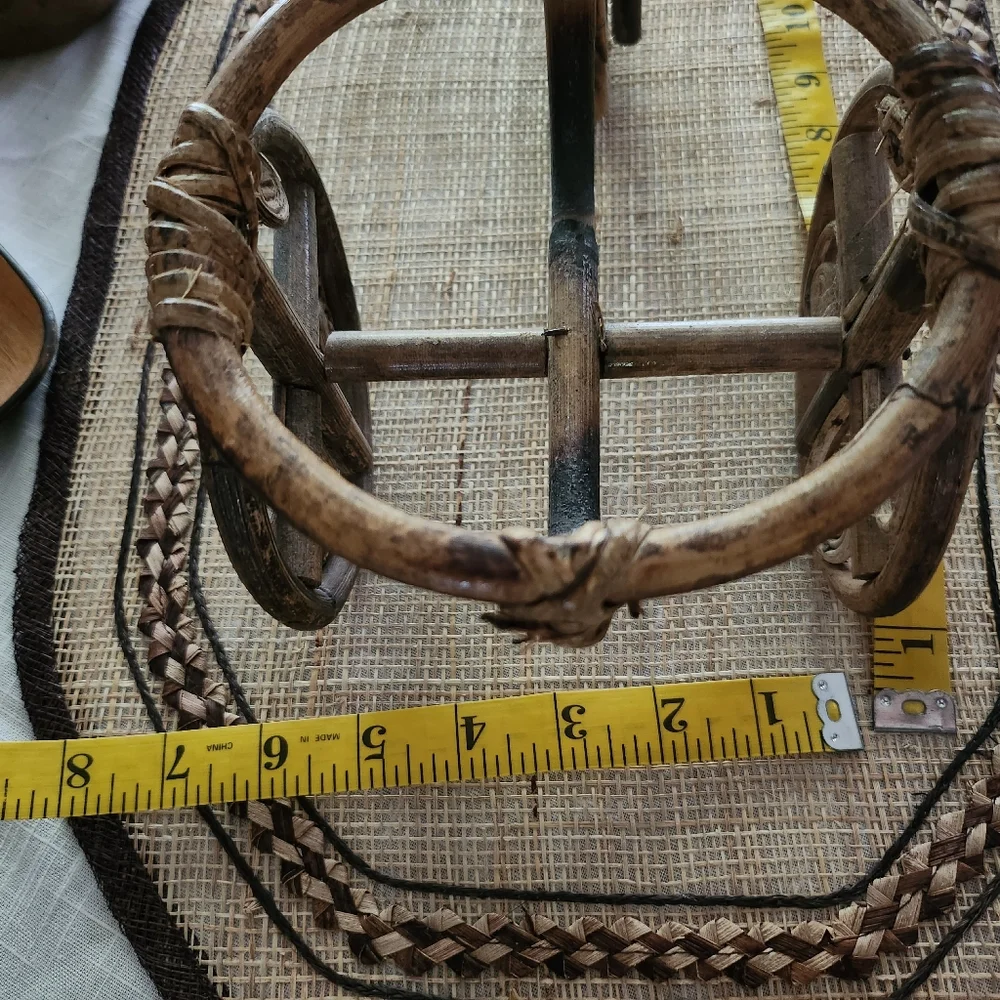 VTG Plant Holder Ratan Wicker Bicycle